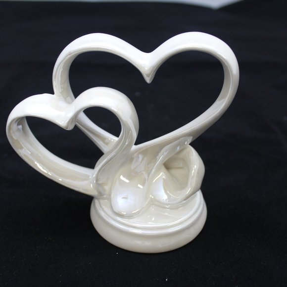 Double heart cake topper - Picture 1 of 1